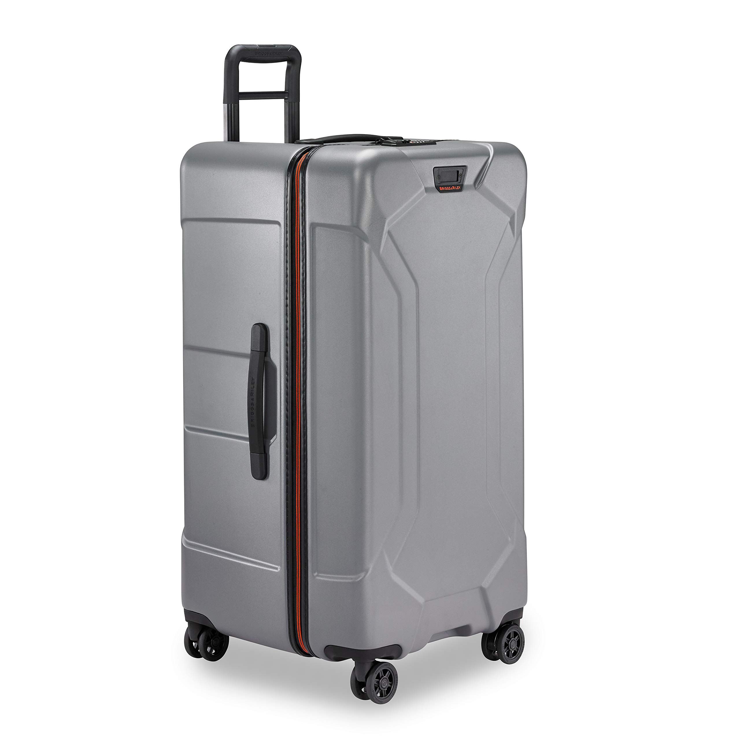 Briggs &amp; Riley Torq - Hardside X-Large Checked Spinner Trunk, Granite, Checked-X-Large 32-Inch