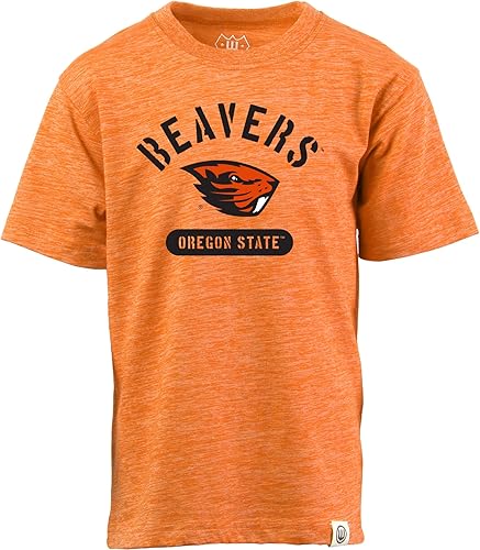 Wes and Willy NCAA Kids SS Cloudy Yarn Tee