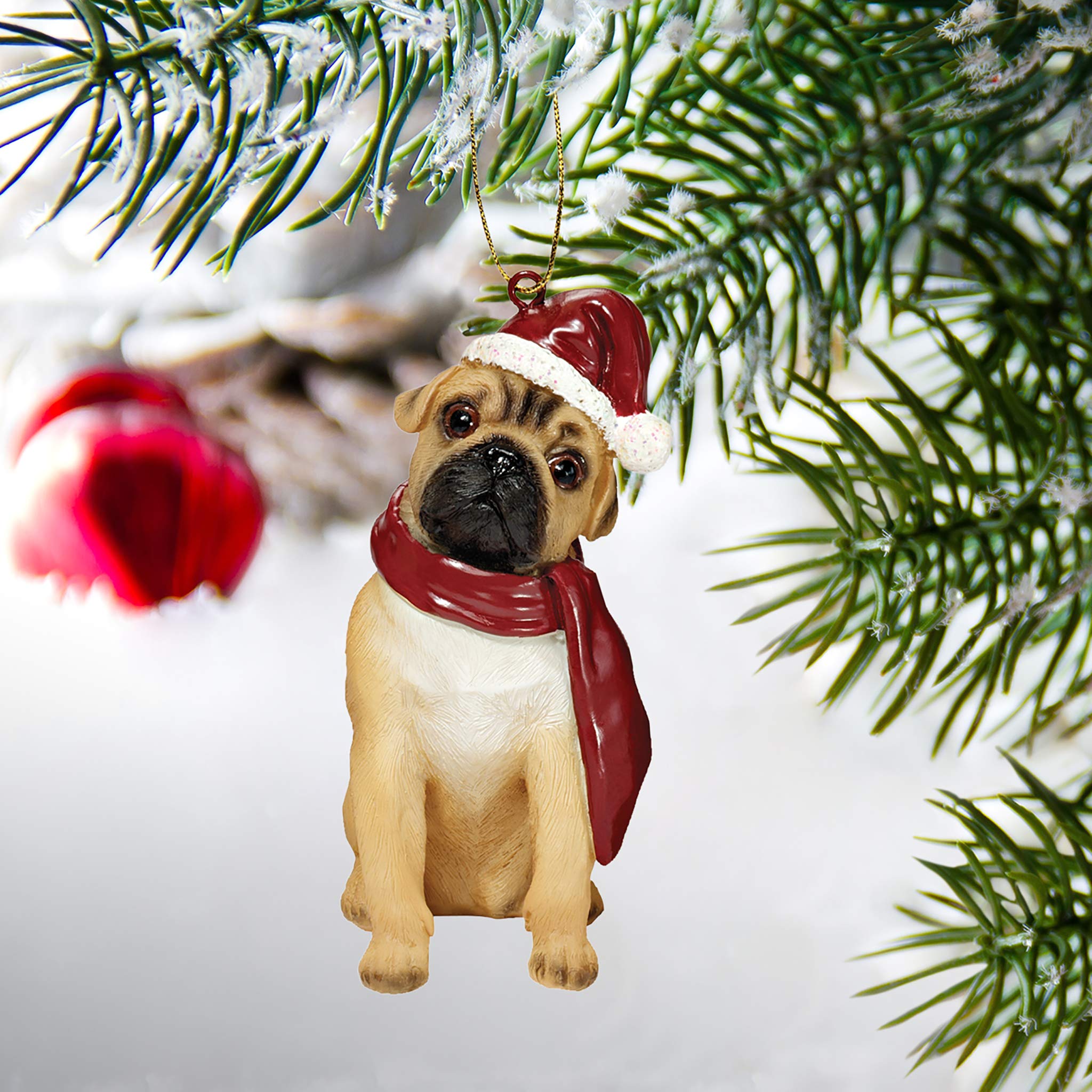 Christmas pug yard decoration Clearance