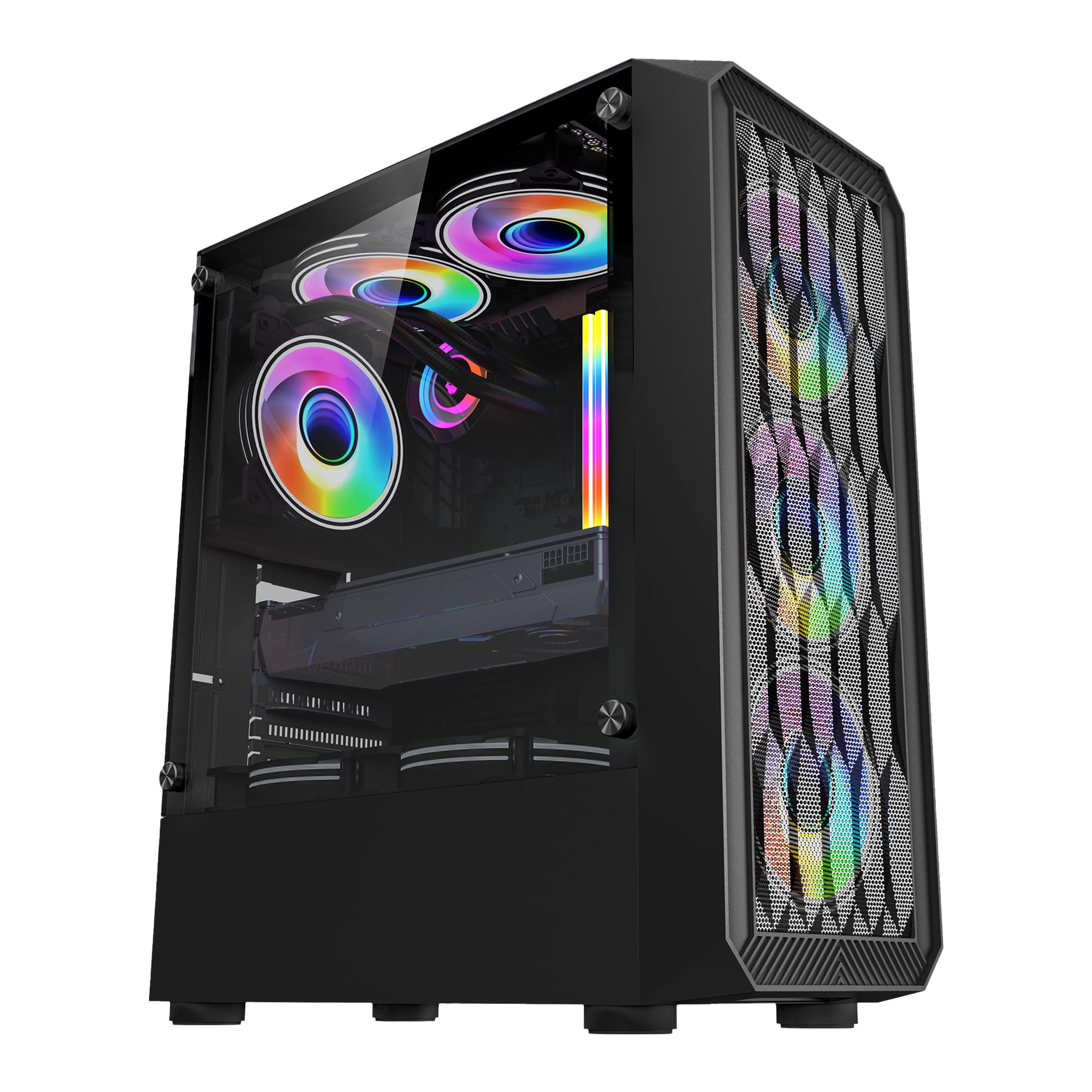 Artis G8322B Computer Gaming Cabinet Support Full ATX, Micro ATX Motherboard, 3 x120mm RGB Fan (B0C9T62CR8) Amazon Price History, Amazon Price Tracker