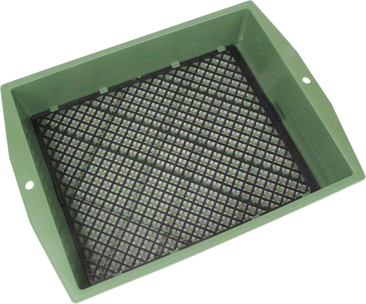 Senkichi Plastic Sifter, Adjustable Eye Size, 0.2 inch (4 mm), 0.4 inch (10 mm), Outer Diameter 14.4 x 10.8 inches (365 x 275 mm)
