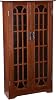 Window Pane Media Cabinet - Oak
