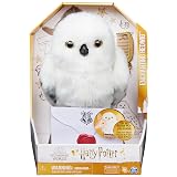 Wizarding World Harry Potter, Enchanting Hedwig Interactive Owl with Over 15 Sounds and Movements and Hogwarts Envelope, Kids Toys for Ages 5 and up