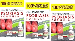 Dr. Blaine's RevitaDERM Psoriasis Treatment 4 oz (Pack of 3)
