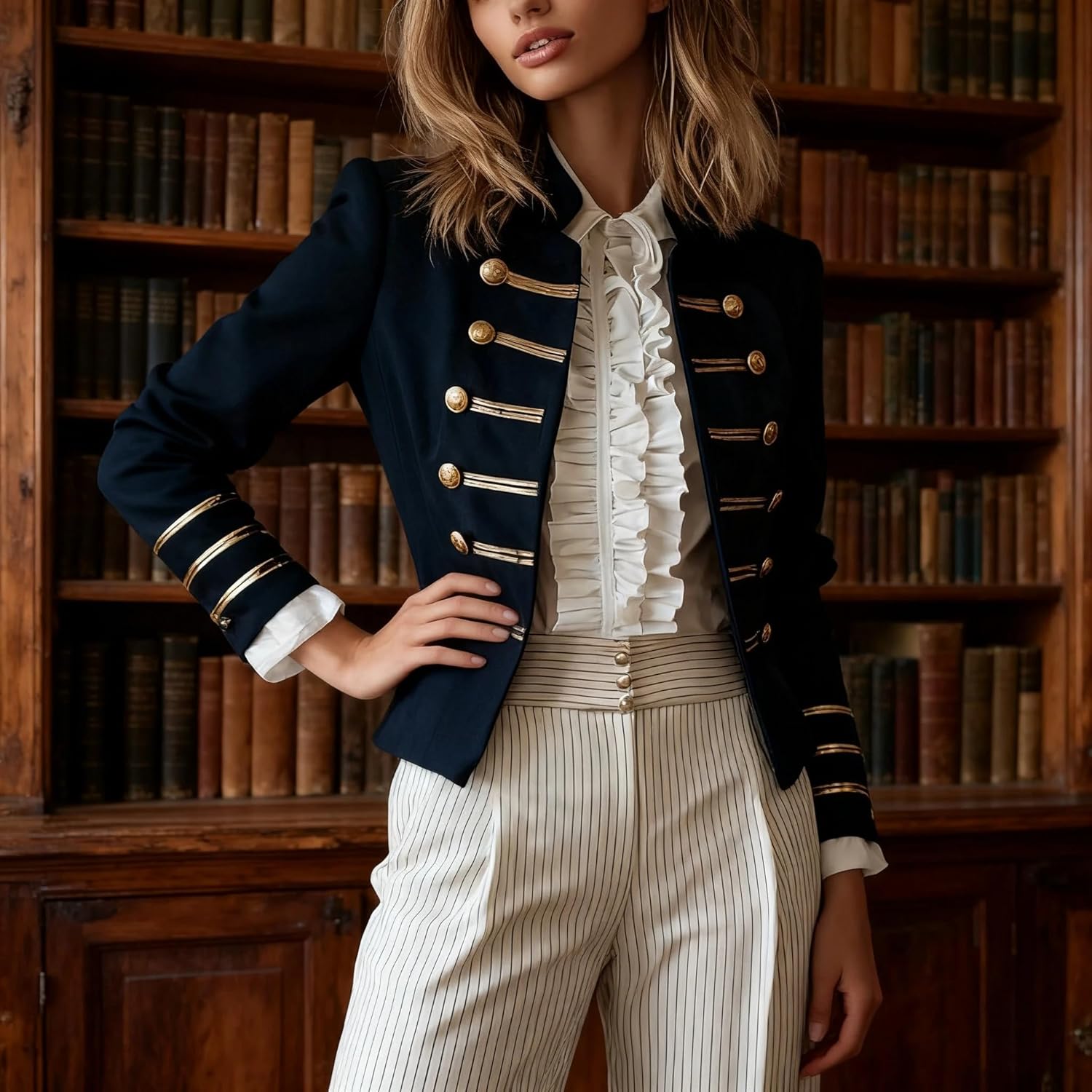 Jacket Women's Blazer Long Sleeve Coat