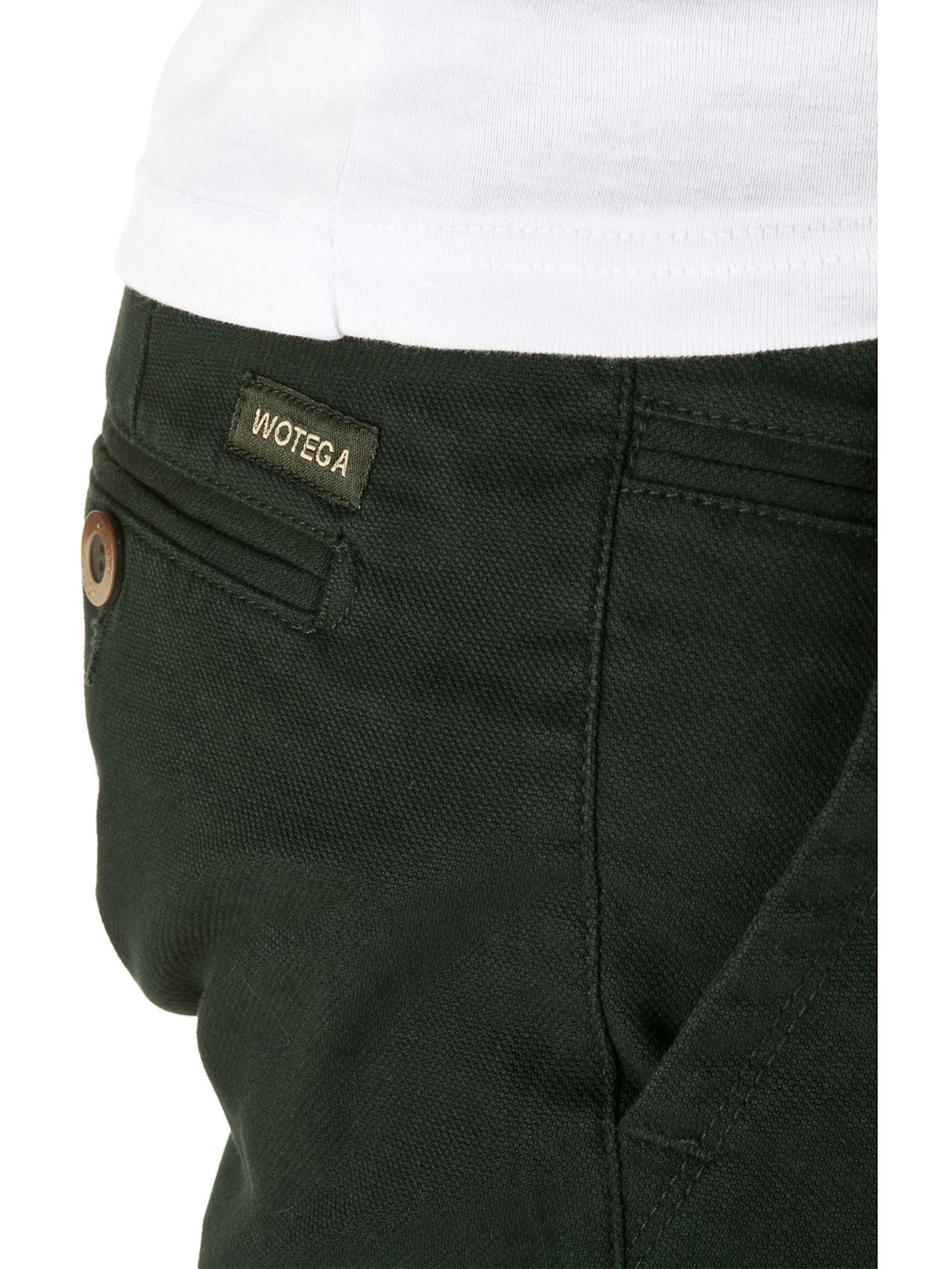 WOTEGA Herren Chinohose Pattern - Slim Fit Chino Hose Gemustert