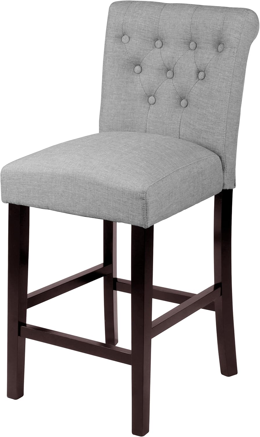 Monsoon Pacific Sopri Counter Chairs, Set of 2, Grey Chairs