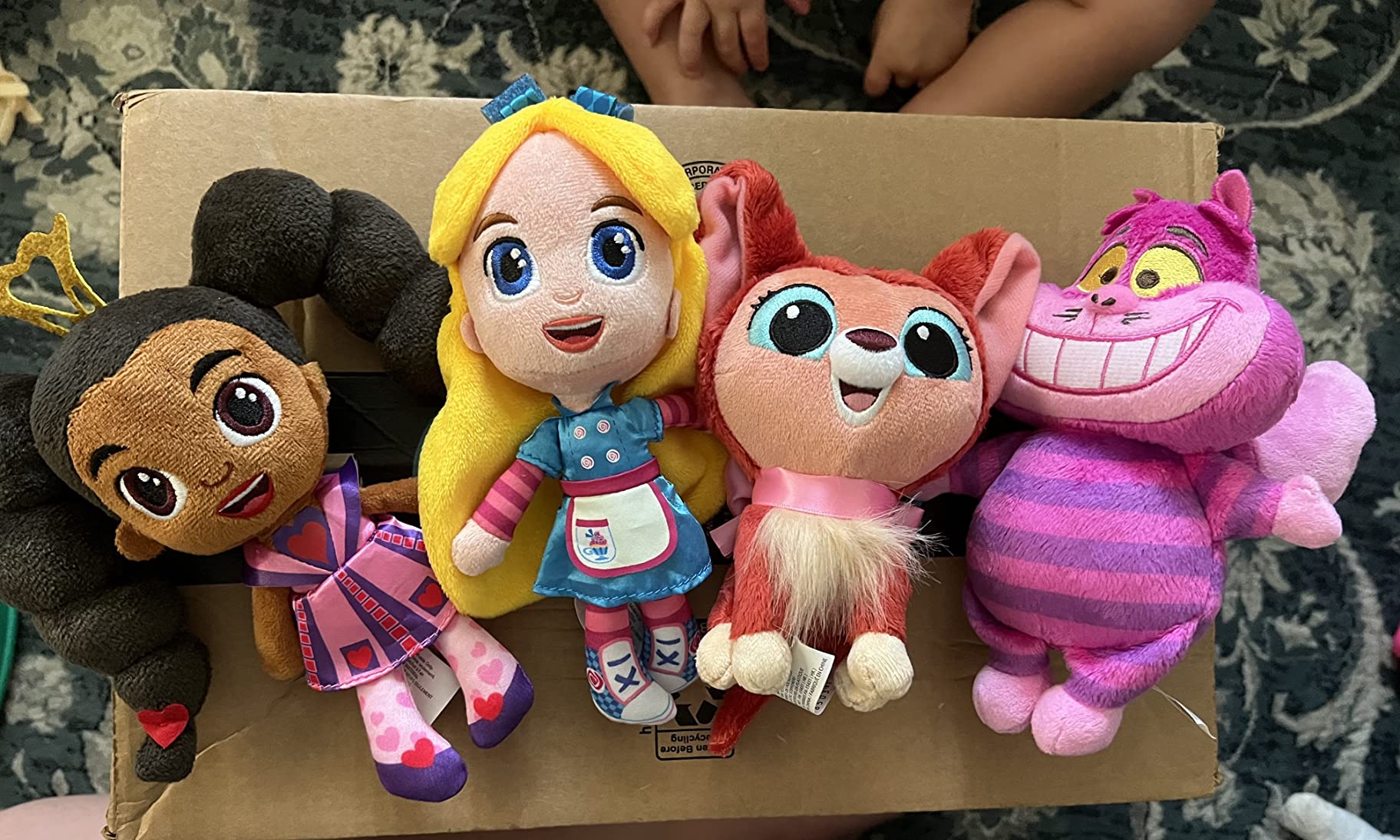 ALICE WONDERLAND BAKERY Disney Junior Alice’s Wonderland Bakery 8 Inch Princess Rosa Small Plush Doll, Officially Licensed Kids Toys for Ages 3 Up, Basket Stuffers and Small Gifts by Just Play