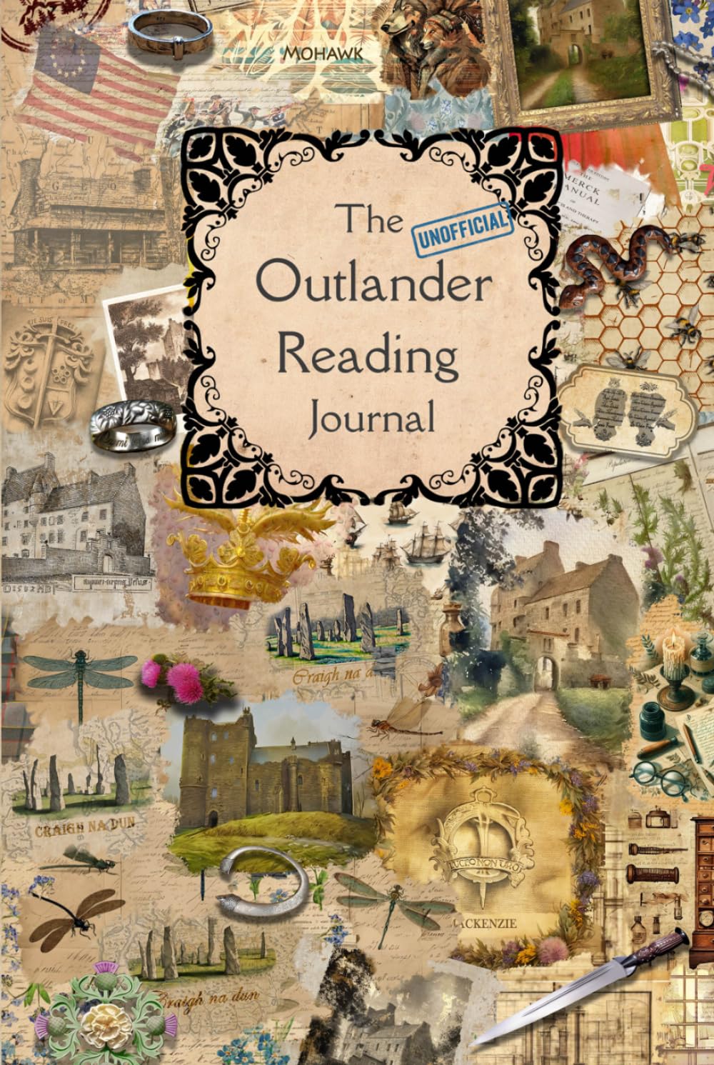 The Outlander Reading Journal (Unofficial): Write your reviews for each book, compare them with the TV series, analyze the characters in depth, and jot down your favorite quotes.      Hardcover – September 4, 2025