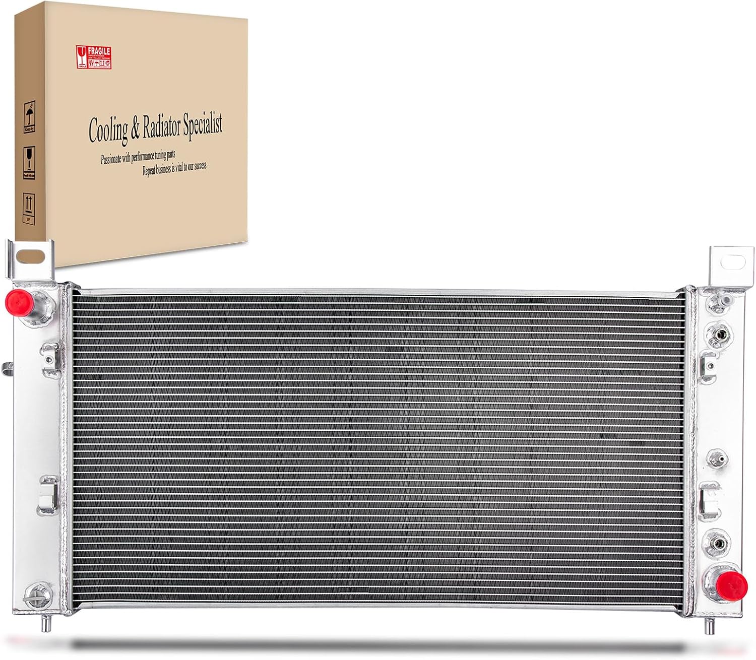 Radiator Compatible with Chevy Silverado 1500 2500 3500 GMC Sierra Tahoe Suburban Yukon XL Avalanche Escalade Cheyenne 1999-2014 2000 2003 2004 2001 2002 2005 2008 2009 2006 2007 2010 2011 2013 2012