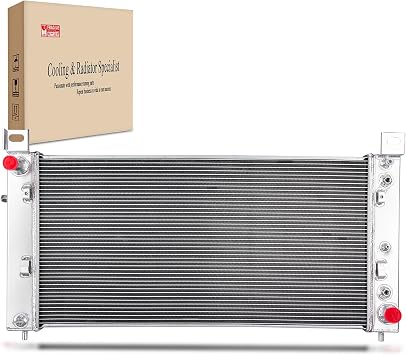 Radiator for 1999-2014 Chevy Silverado 1500 2500 3500 GMC Sierra Tahoe 4.3L | Suburban Yukon XL Avalanche Escalade Cheyenne Radiator, 2000 2003 2004 2001 2002 2005 2008 2009 2006 2007 2010 2011 2013 2012