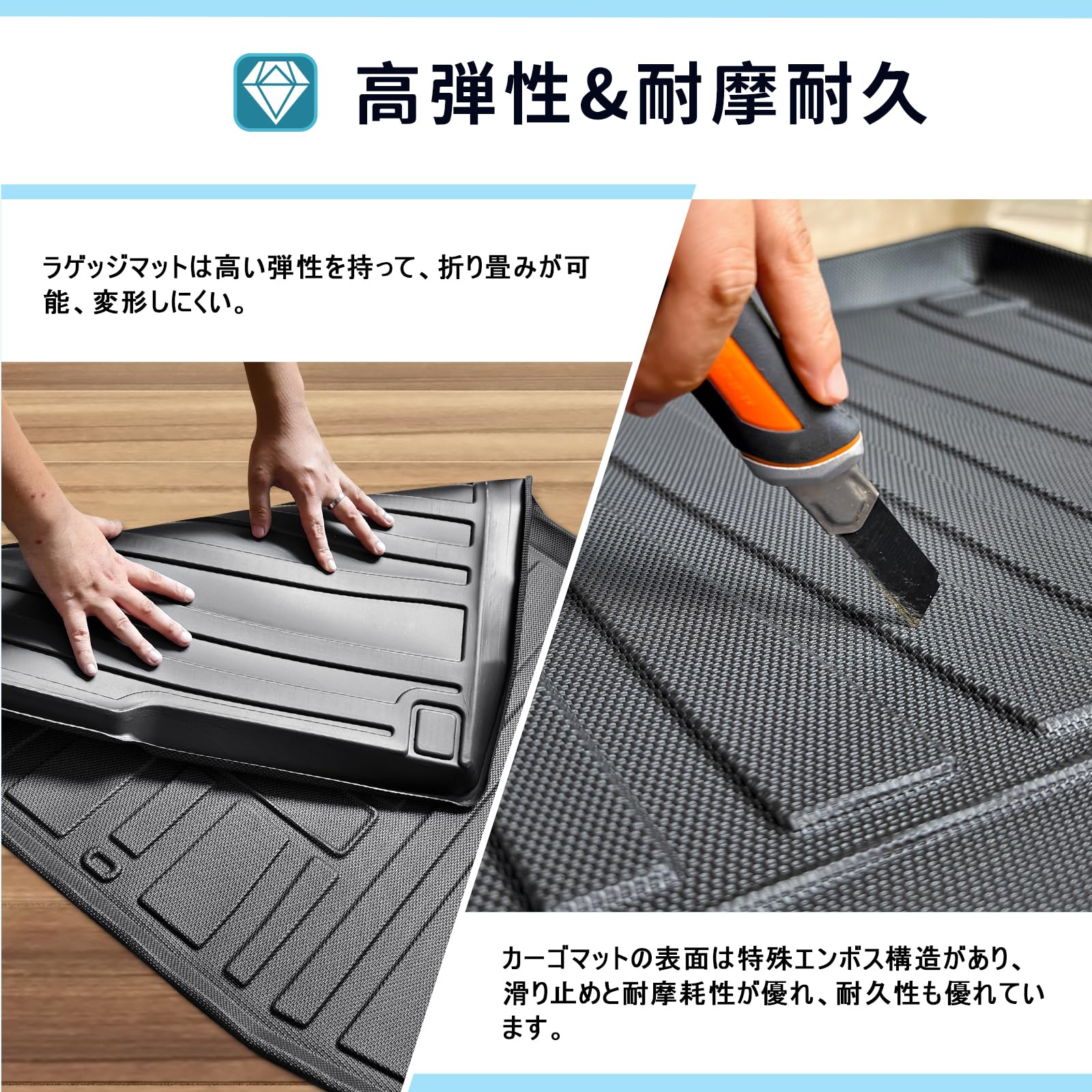 Amazon | 【CDEFG】2018新型 BMW X3 ラゲッジマット X3 G01 2017.10 