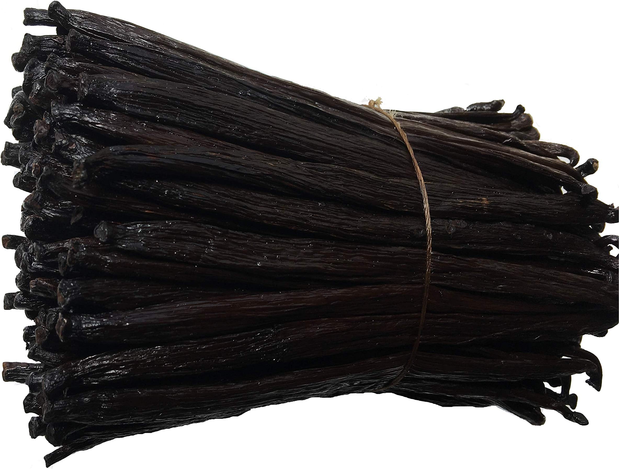 25 Vanilla Beans Grade A Tahitian for Extract, Cooking and Baking 6"-7" by FITNCLEAN VANILLA| Fresh NON-GMO Natural Raw Gourmet