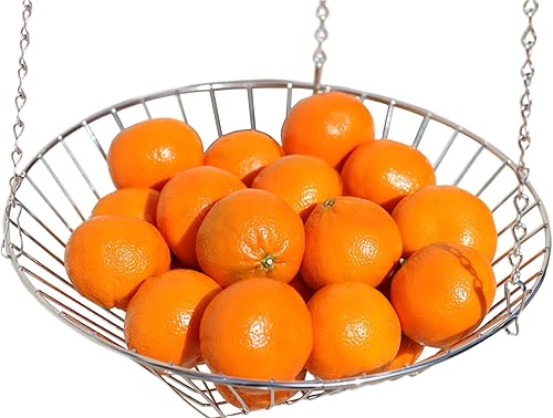 Miniatura 2 de HomeEssentials - Canasta colgante de alambre, 3 niveles