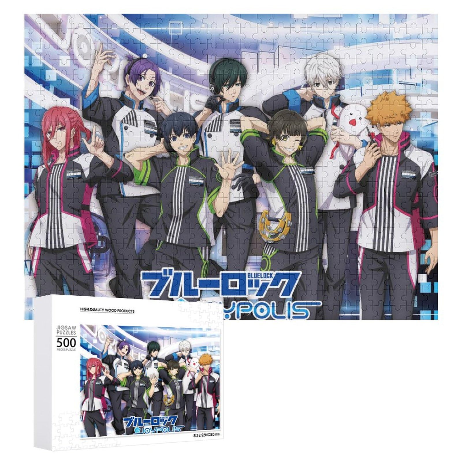 Amazon.co.jp: ブルーロック ジグソーパズル 500ピース 益智減圧玩具