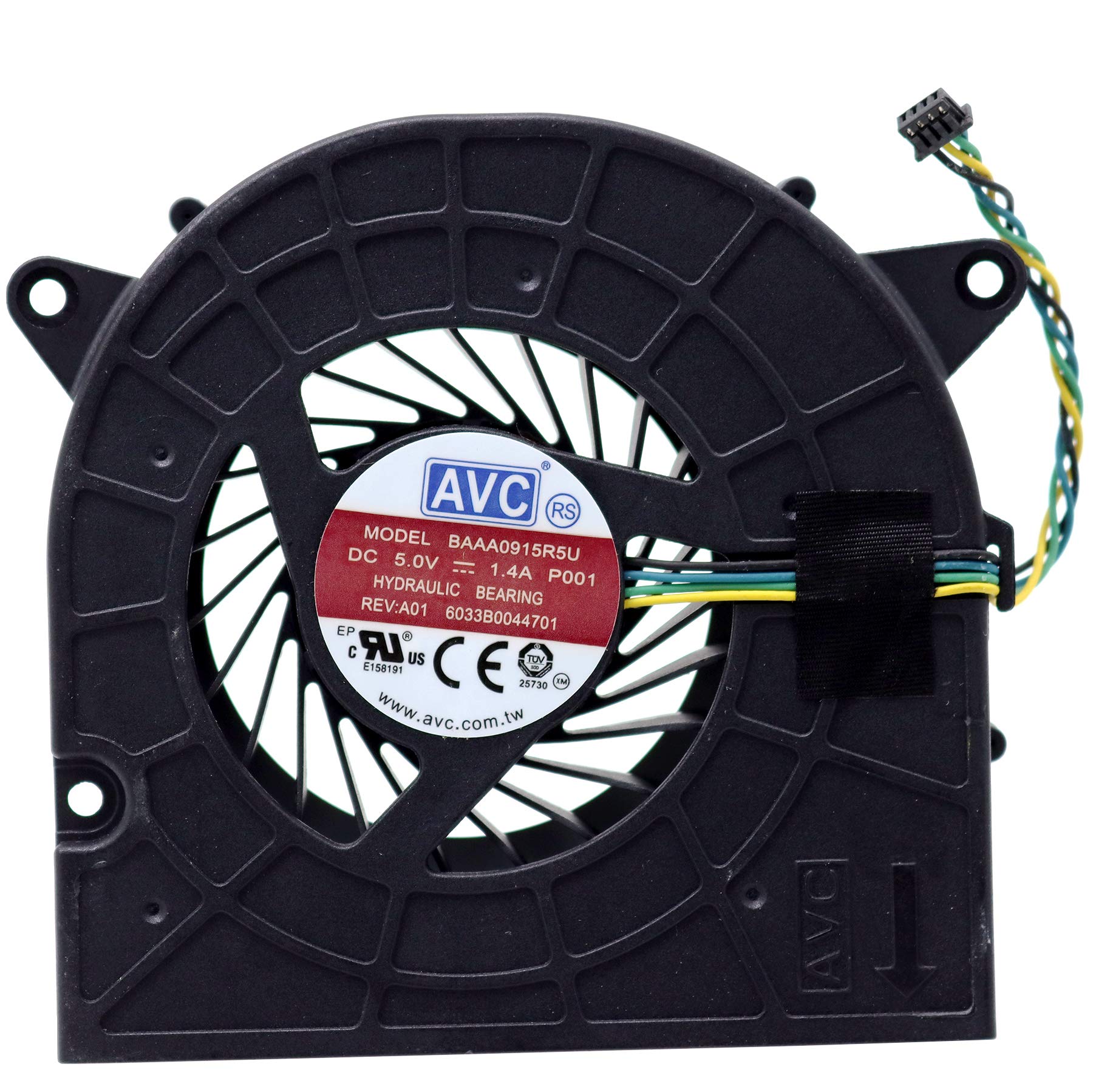Ventola Di Raffreddamento Per PC Lenovo IdeaCentre AIO 300-22/300-23ISU – Ricambio BAAA0915R5U, 4 Pin, Silenziosa E Compatibile