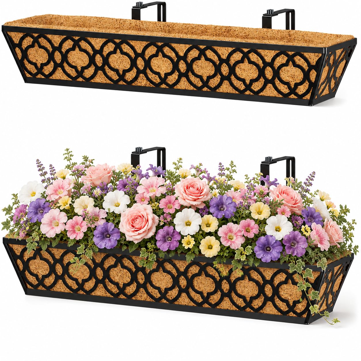 Y&M 30 Inch Railing Planter Boxes