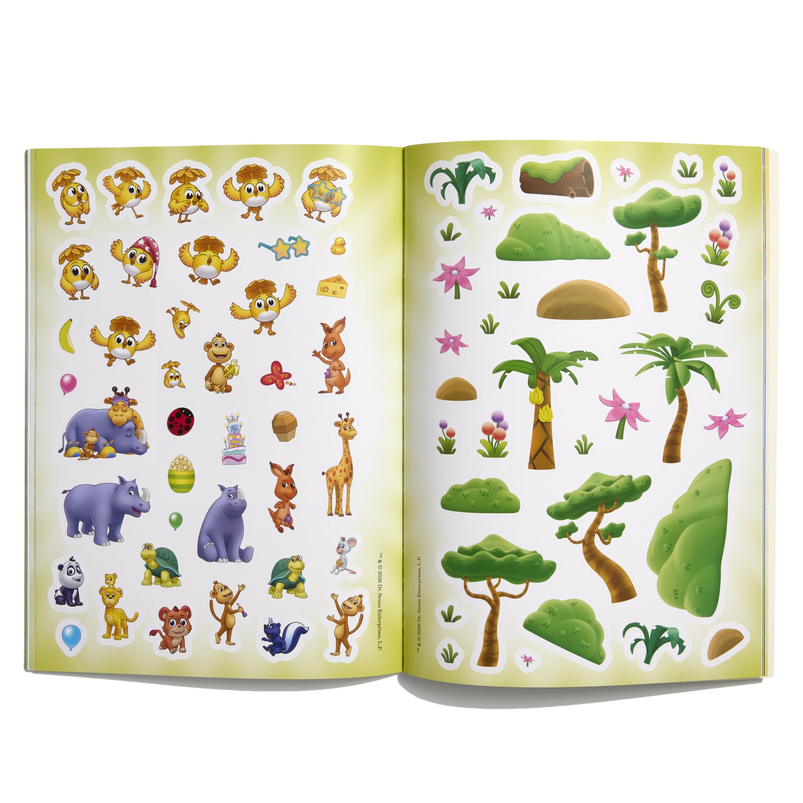 Dr. Seuss's Horton! Deluxe Sticker Book: A Sticker and Activity Book for Kids