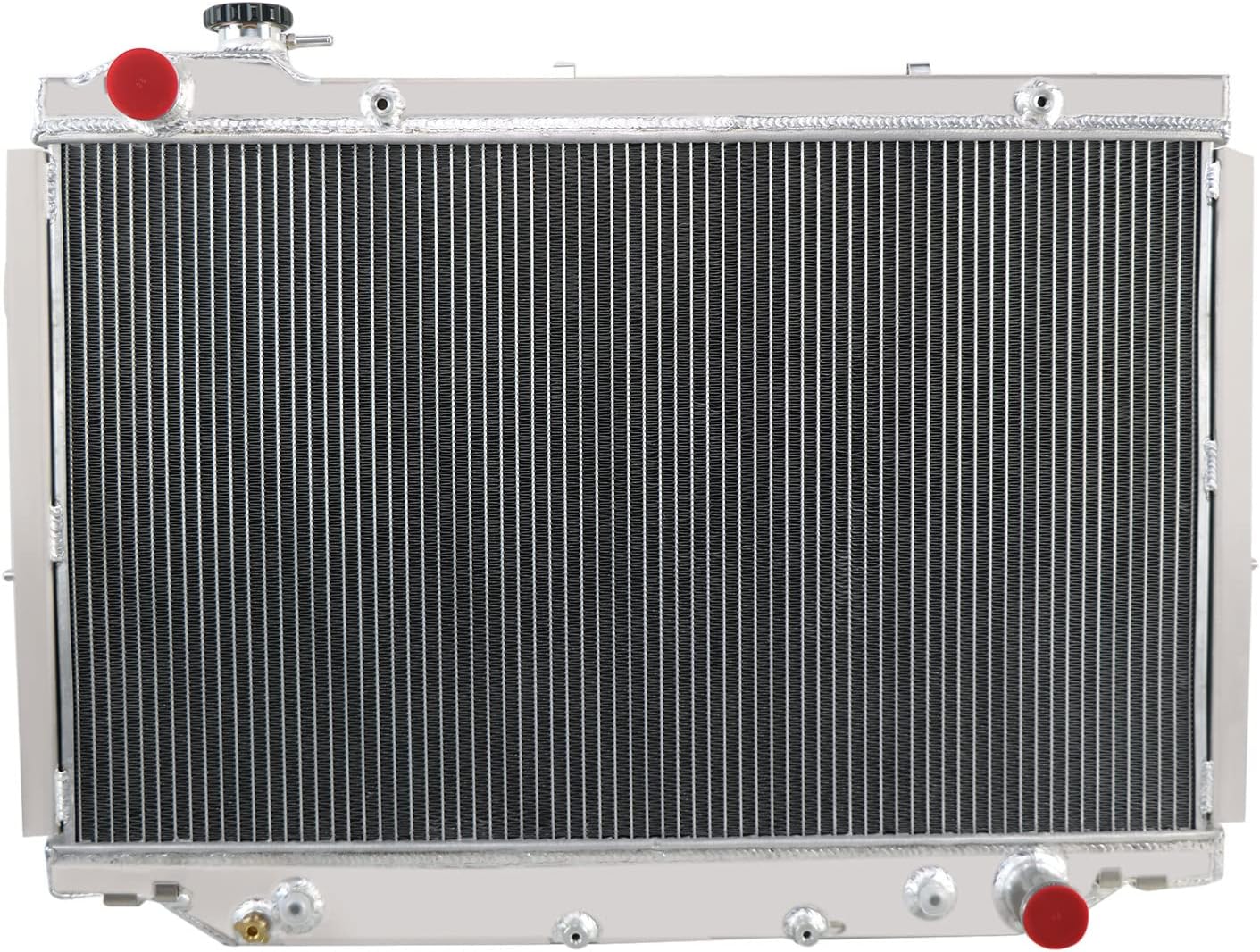4 ROW Radiator For 1990-1998 Toyota Landcruiser 80 Series HZJ80 HDJ80 FZJ80 AT/MT