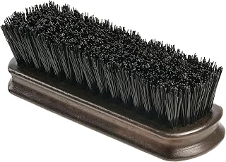 Small Livestock Grooming Brush for Horse, Cow, Pig, Sheep & Goat – Stiff Bristle Barn Brush with Wooden Handle, Cattle Farm Tool for Show Day Dirt, Hair & Coat Care