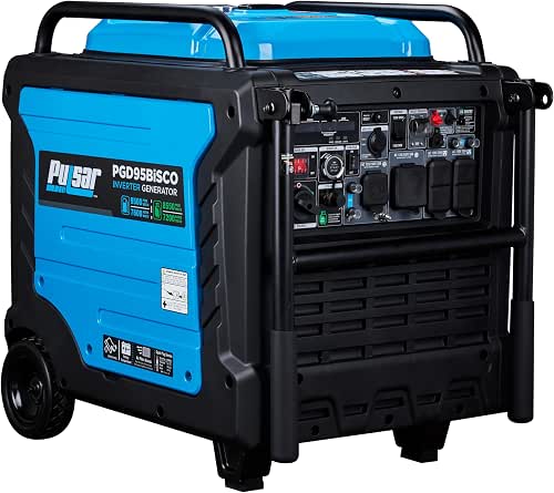Pulsar PGD95BISCO Super Quiet Dual Fuel 9500W Home Use Backup
