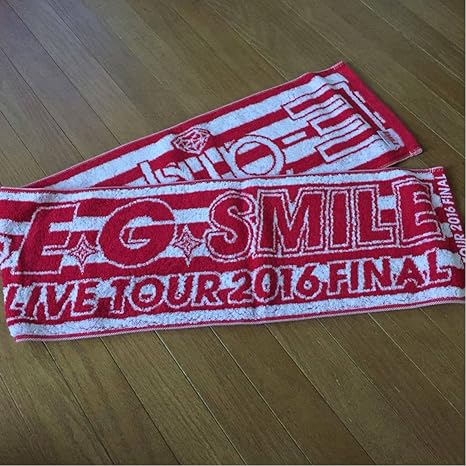 Amazon 同様 E Girls E G Smile イージースマイル ツアータオル クリーニング済み ツアーグッズ Blu Ray アイドル 芸能人グッズ 通販