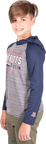 Miniatura 3 de Ultra Game Sudadera con capucha de rendimiento atlético que absorbe la humedad de la NFL para niños