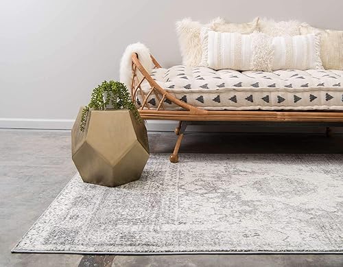 Miniatura 3 de Unique Loom - Alfombra estilo tradicional de Rosso Collection, Polipropileno