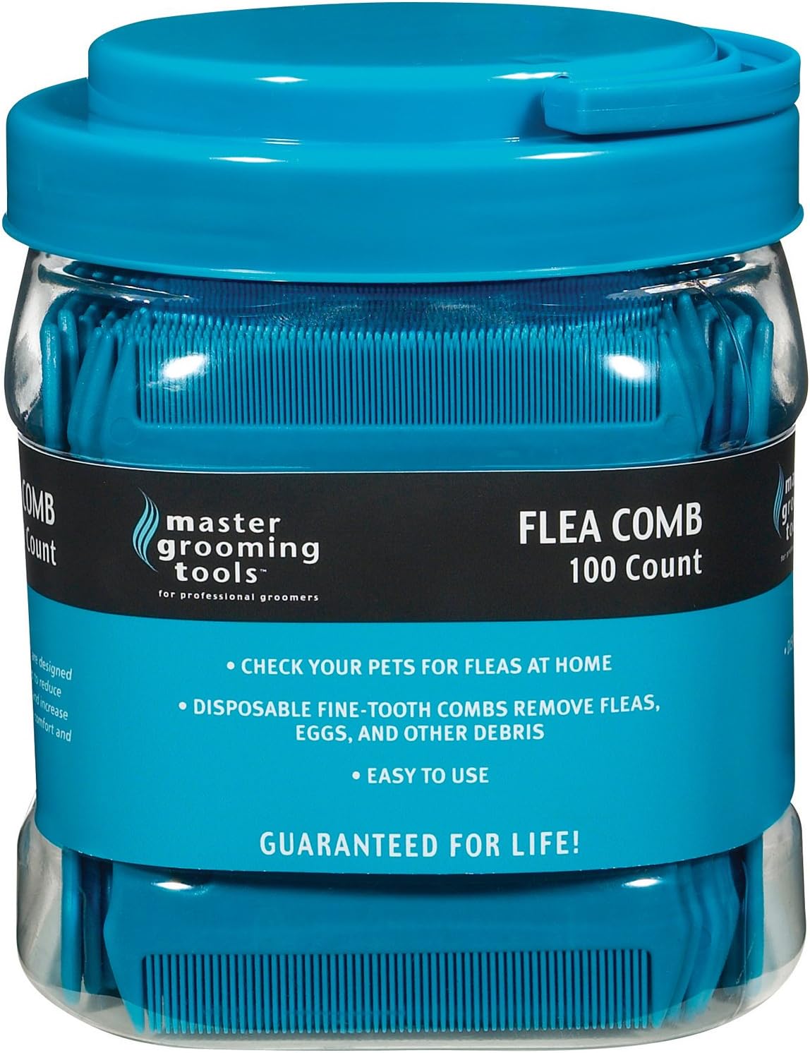 Master Grooming Tools Flea Comb Canisters — Effective Flea