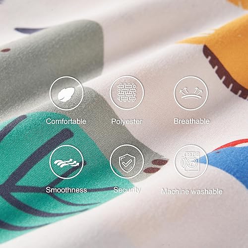 Miniatura 4 de TILLYOU Fundas de almohada de viaje de 13 x 18 pulgadas para niños pequeños, paquete de 2, fundas de almohada lavables a máquina con cierre de