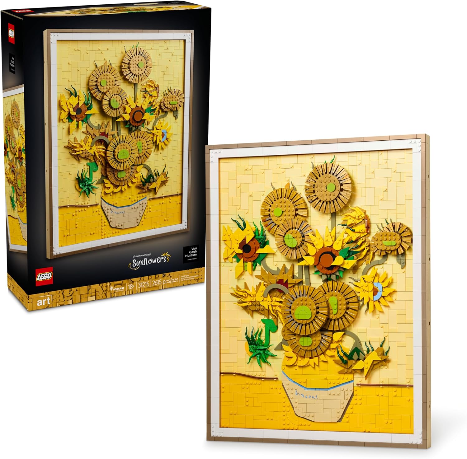 LEGO ART Vincent van Gogh: Girassóis 31215
