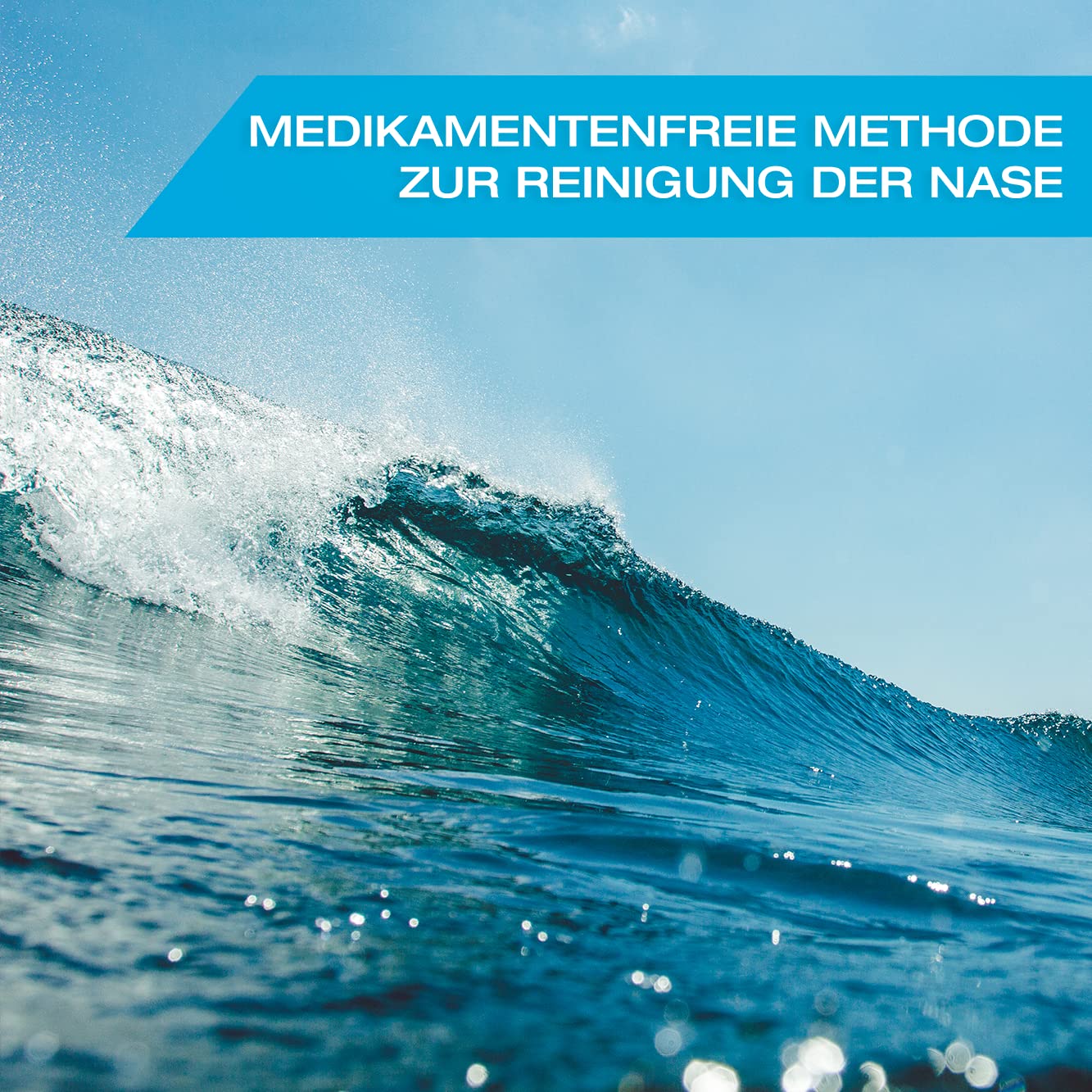 Elektrisch Nasendusche von Tilcare – Für Befreiung der Nasennebenhöhlen und der Bekämpfung von Allergien - Elektrischer Neti-Topf für Erwachsene - Inclusive Handtuch und 30 Salzpackungen