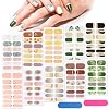 Maitys 140 Pcs 10 Sheets Easter Full Wrap Nail Stickers for Women Short Rabbit Egg Polish Strips Bunny Gradient Stickers Glitter Self Adhesive DIY Art Decals Strips with 2 Pcs Nail Files for Spring