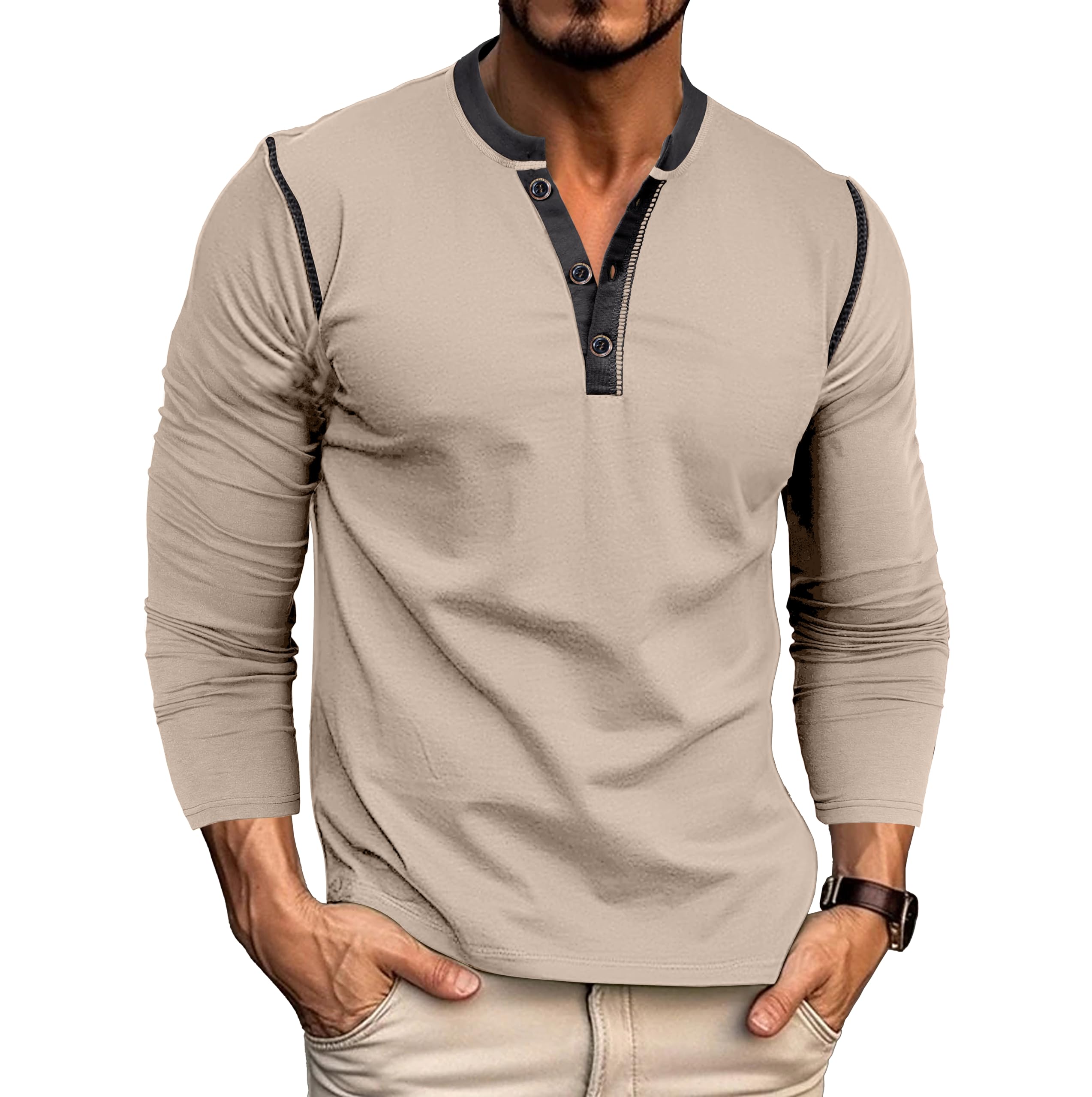 Haut regular slim fit uni pour look de bureau décontracté - 6