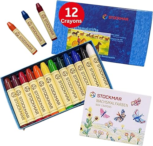 Miniatura 1 de Stockmar - Juego de 12 lápices de cera de abeja