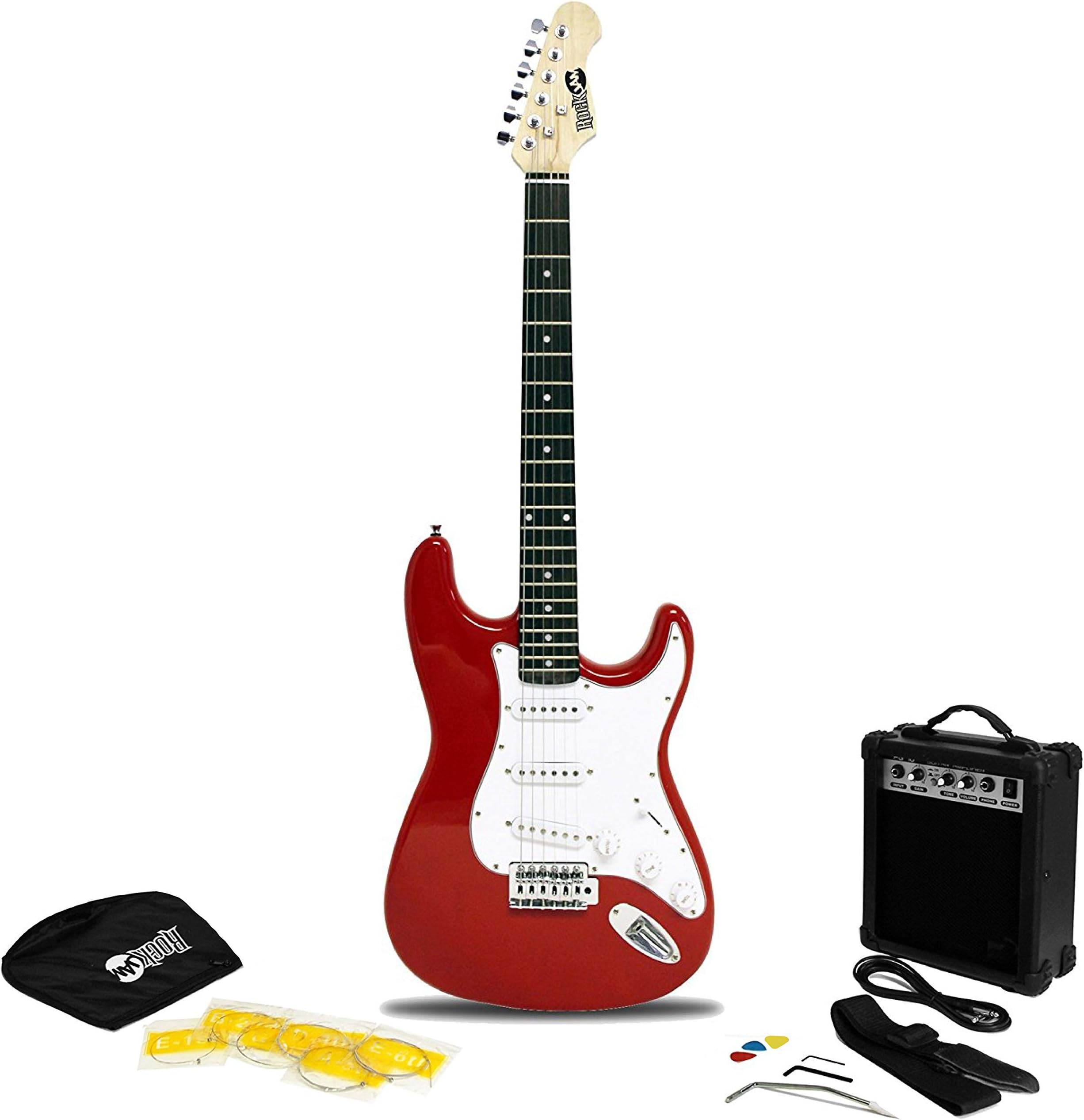 Set Chitarra Elettrica Stratocaster + Ampli - 39 Pollici, 3 Pickup, Custodia E Accessori (Kit Principianti) - Foto 9