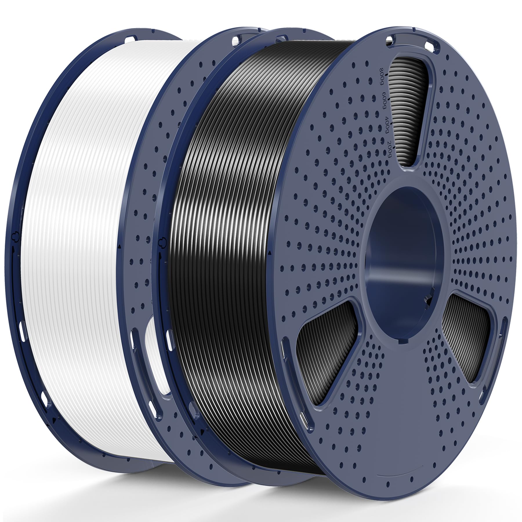 SUNLU Silk PLA Filament - Shiny Silver 1KG -32 SUNLU Silk PLA Filament - Shiny Silver 1KG -32