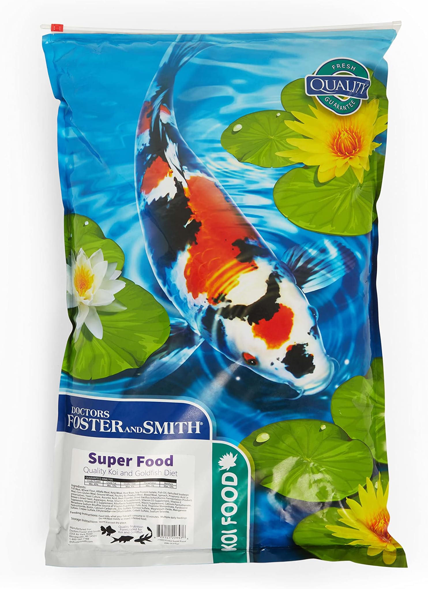 DRS. Foster and Smith Super Food Quality Koi and Goldfish