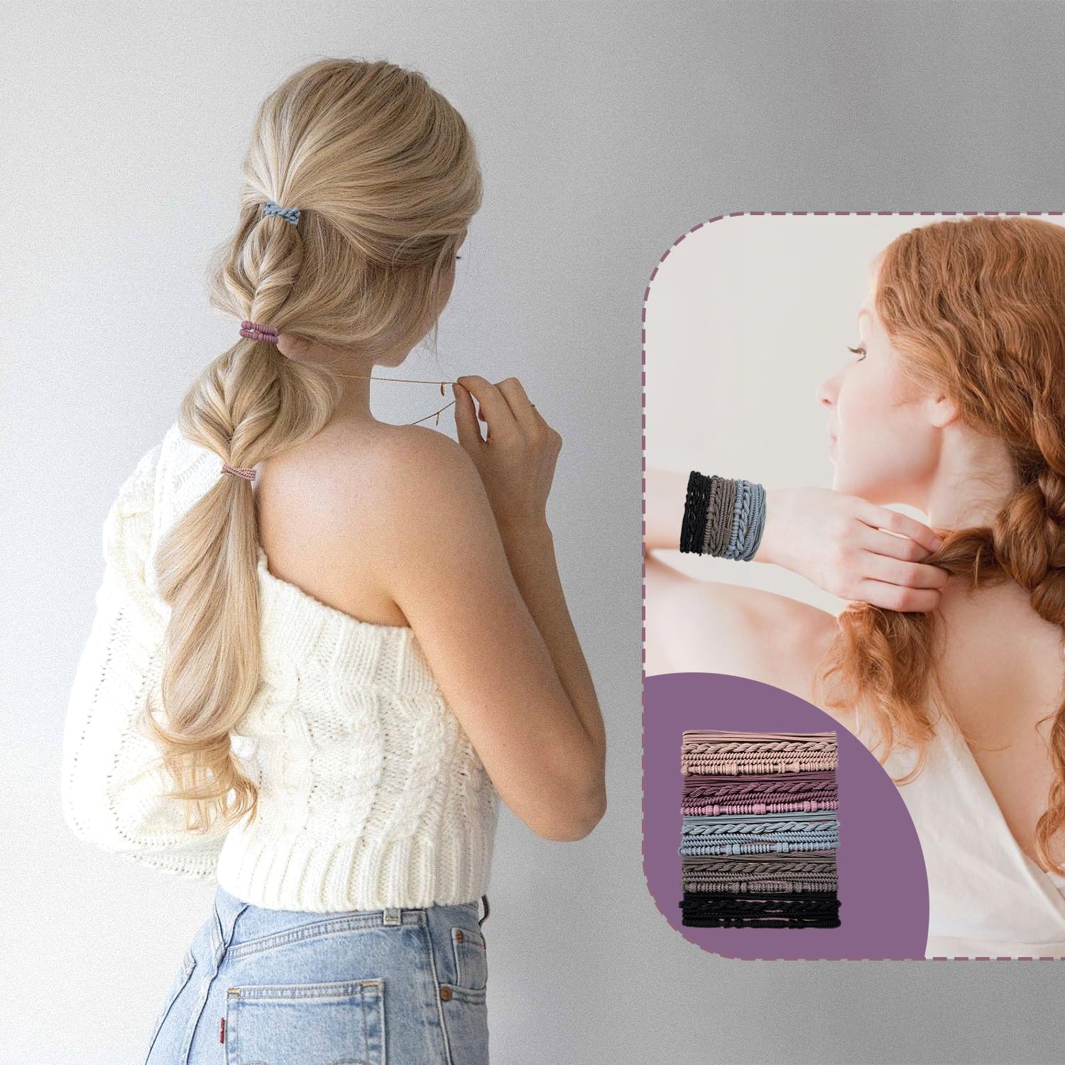 20 Pcs Hair Ties - Image 4