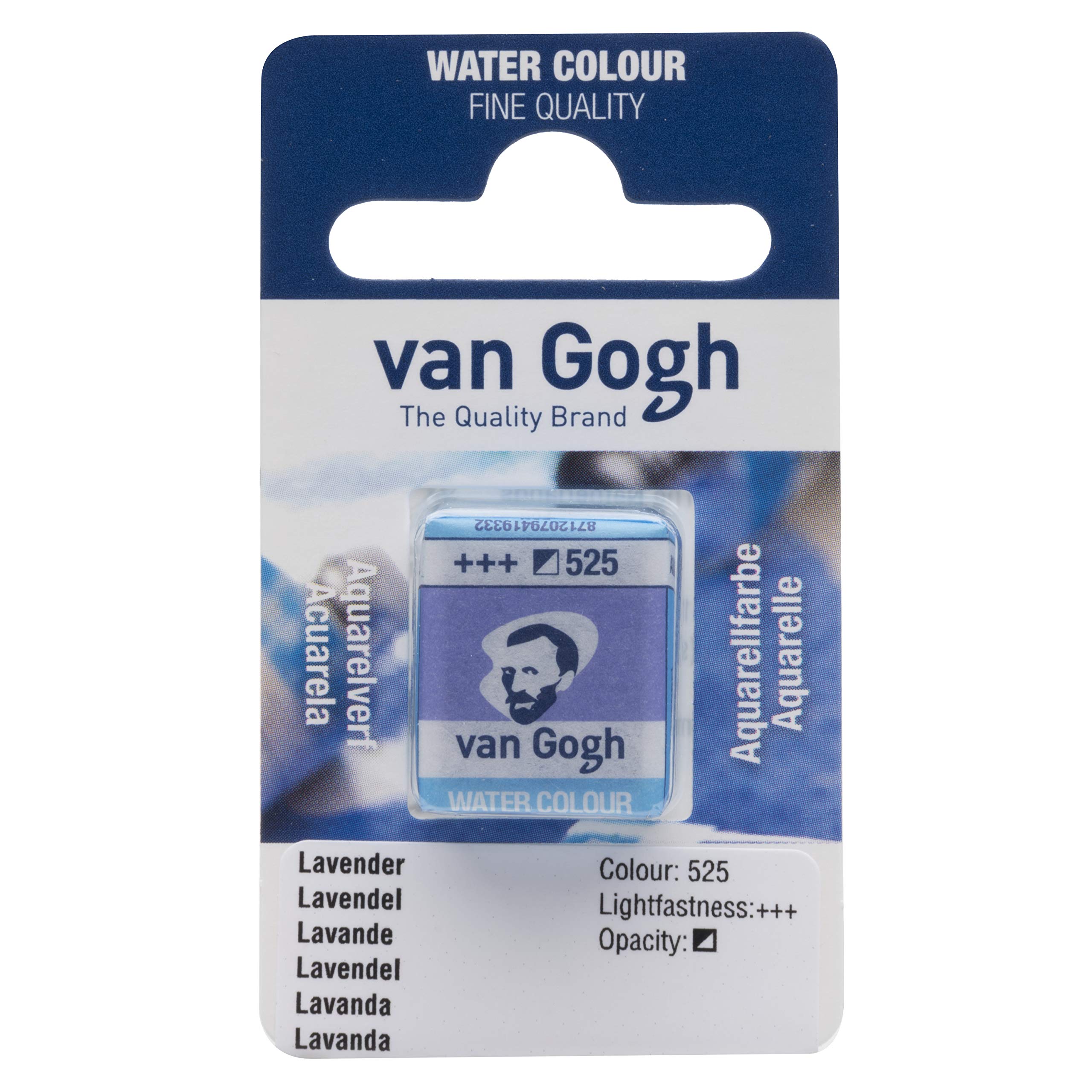 Van Gogh Watercolour Paint, Half Pan, Lavender 525
