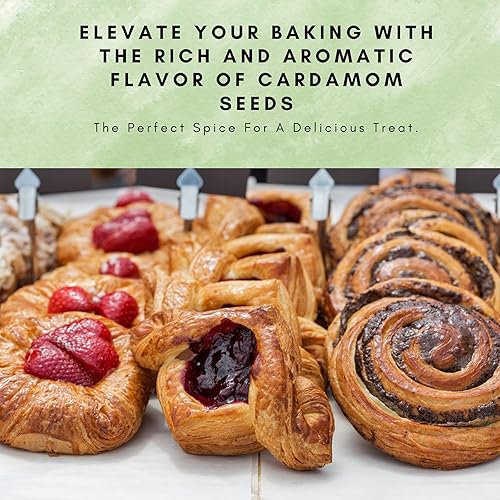 Miniatura 6 de Semillas de cardamomo orgánico, Negro -