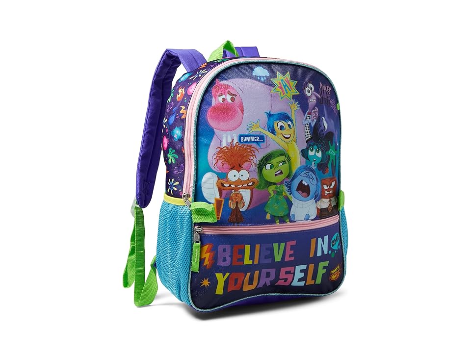 BIOWORLD Kids Inside Out Backpack Set (Little Kid/Big Kid) (Blue) Backpack Bags INTERNATIONAL SHIPPING