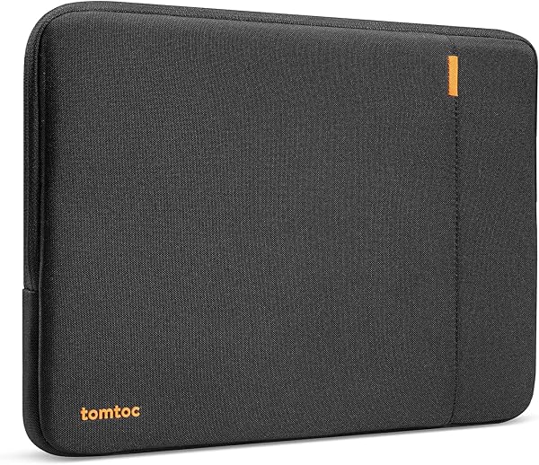 tomtoc 360° Case for New 14 Inch MacBook Pro M5 Pro/Max (2026) A3426 A3427 A3434, M4/M3/M2/M1 A3112 A3401 A3185, Full Protection Laptop Bag with Accessory Pouch - 1