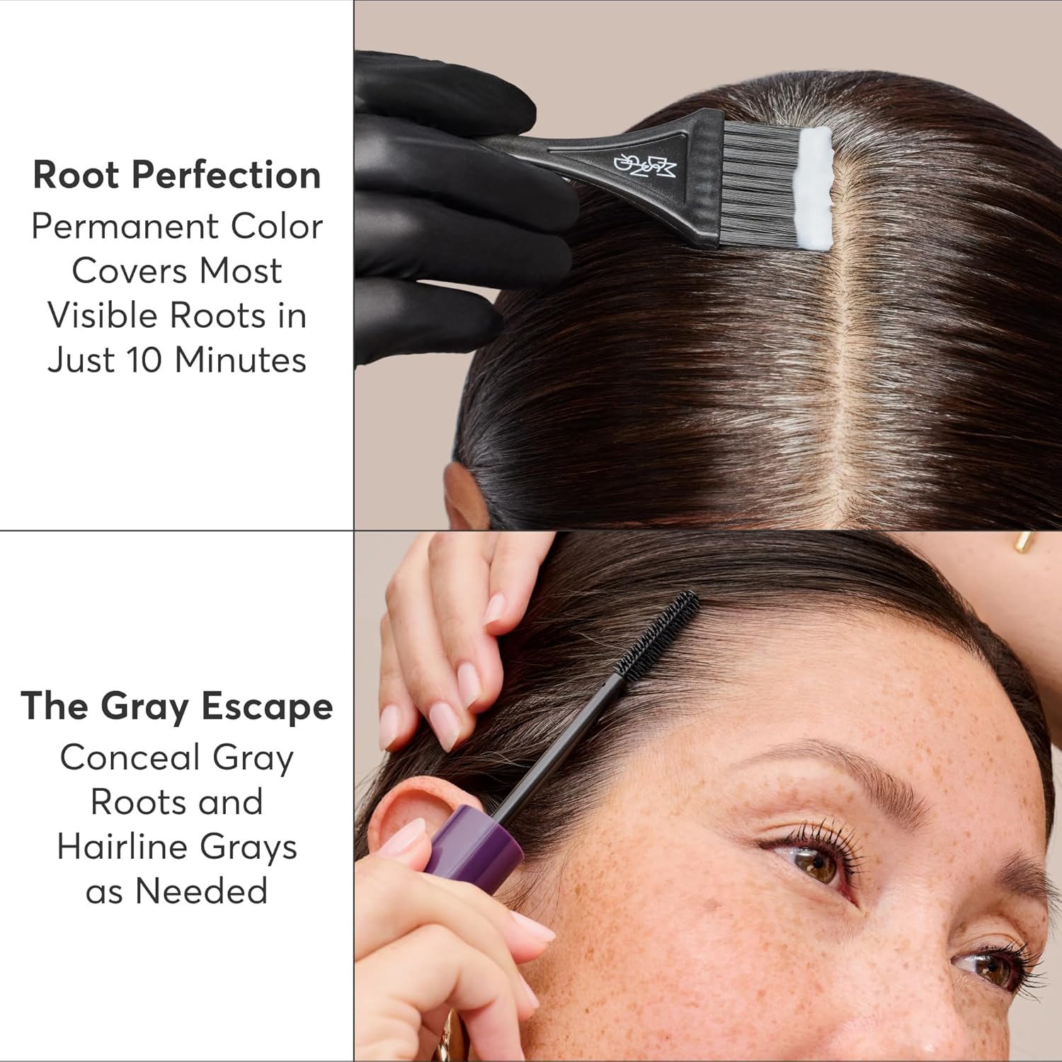 Madison Reed Root Touch Up Kit with Gray Coverage Hair Mascara