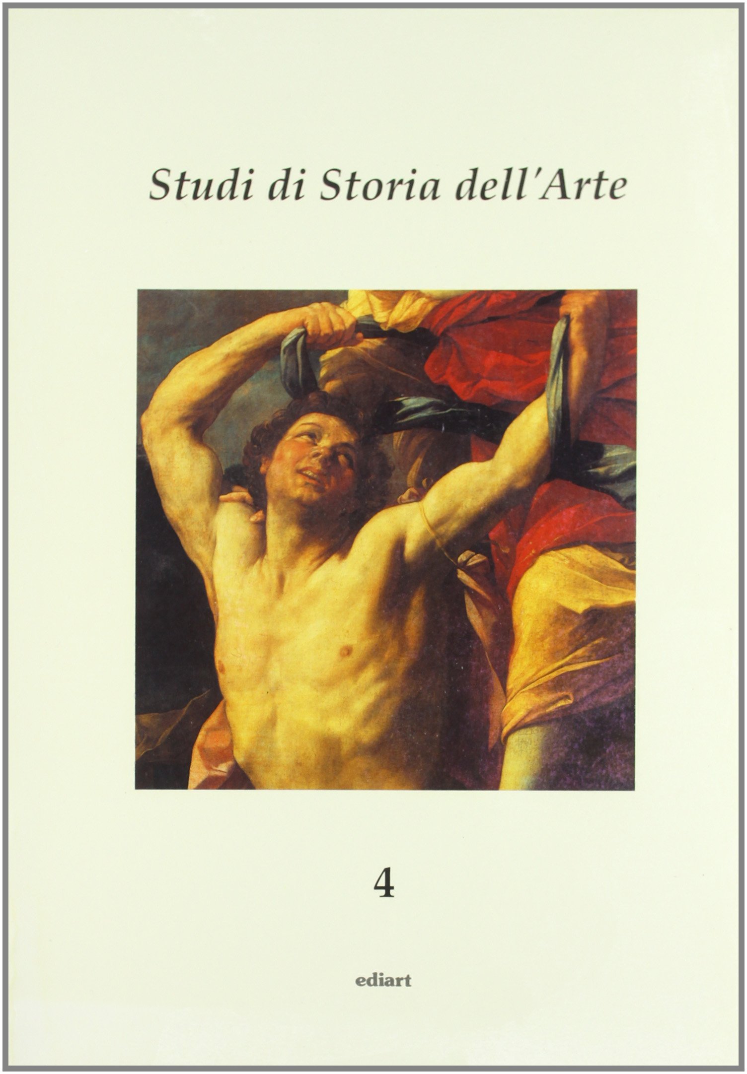 Studi di storia dell'arte Vol 4 beau livre à lire au salon