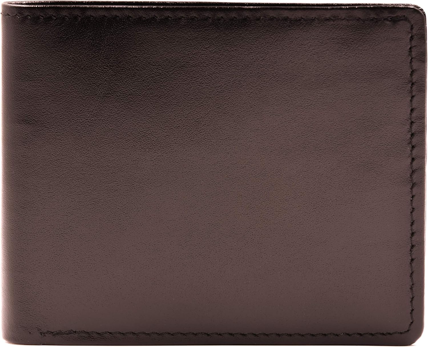 ASHLIN® RFID Blocking Leather Wallet Currency Compartment, 2 Pockets [RFID5748-07-02]