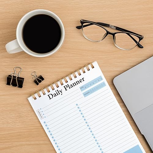 Miniatura 7 de Hotop 6 blocs de notas de lista de tareas, planificador diario para hacer diariamente, bloc de notas, planificador de lista diaria para aula,