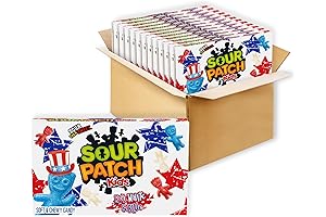 SOUR PATCH KIDS Red, White & Blue USA Candy