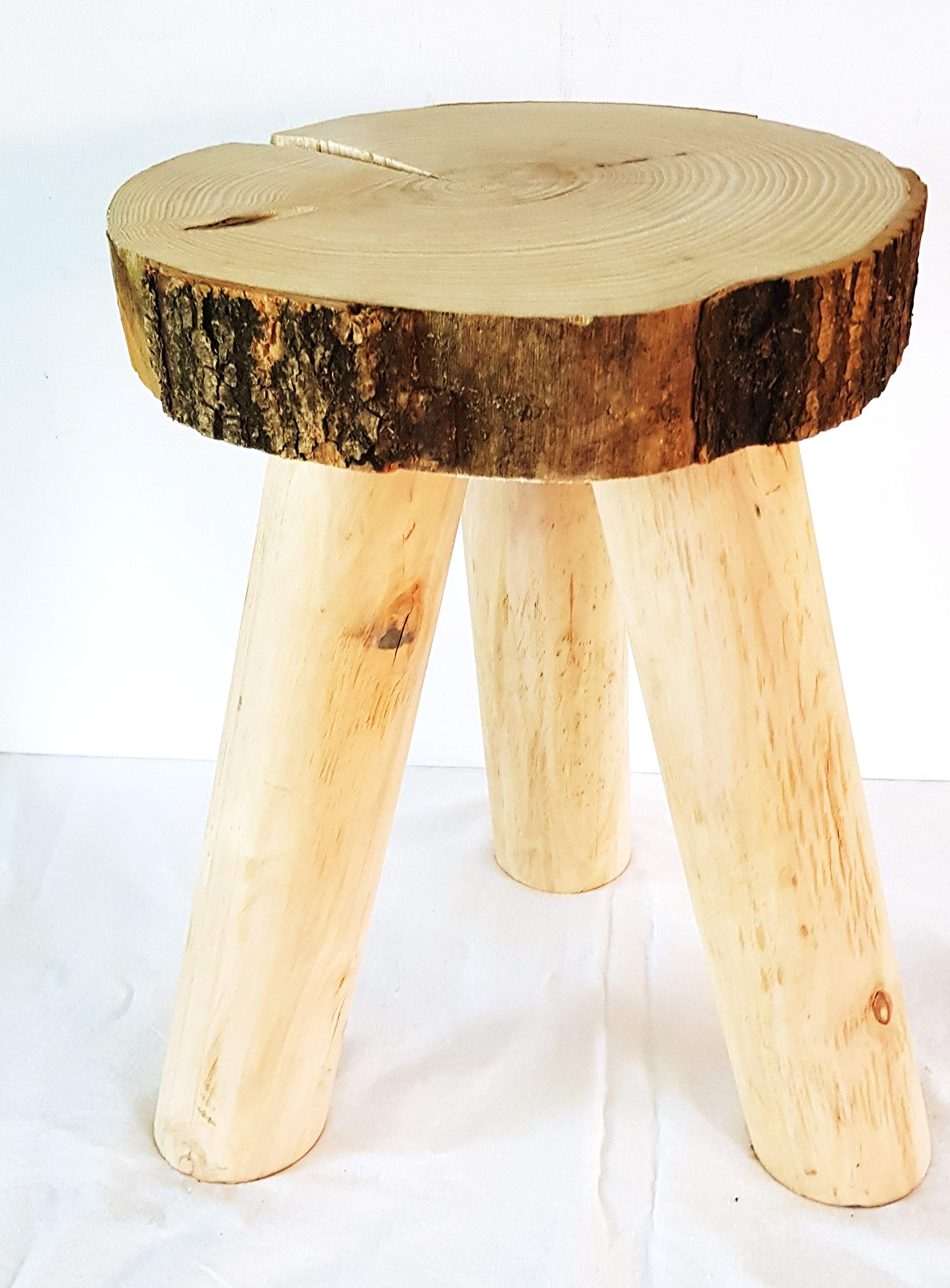 Toller Garten Hocker Kinderhocker aus Massivholz Möbel aus Holz