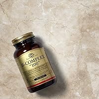 Vista 5 de Solgar B-Complex Cápsulas de 100Vegetable Promueve el metabolismo Energía, 033984011519, 1